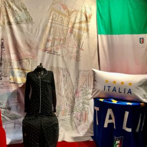 Biancheria da letto copripiumino Trussardi bandiera italiana