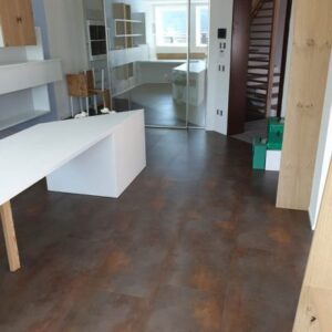 Pavimenti LVT effetto resina